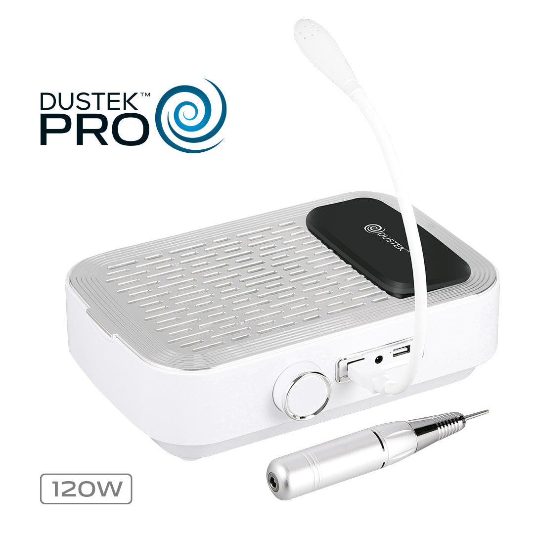 Aspiratore Dustek PRO 120W totali - include Manipolo Fresa e Lampadina LED