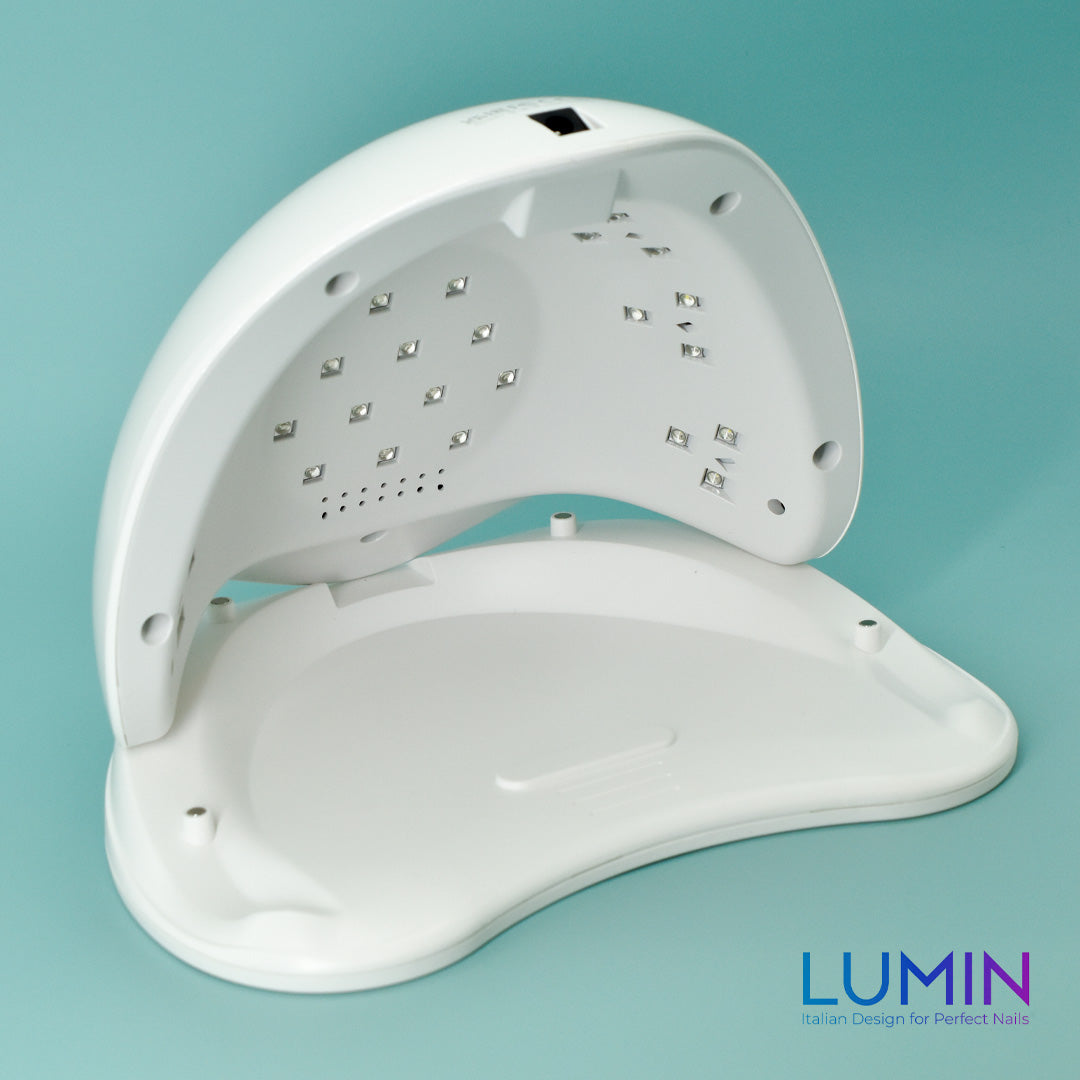 LUMIN QUARTZ Q5 Plus UV LED 48W con Display, Timer, Sensore automatico