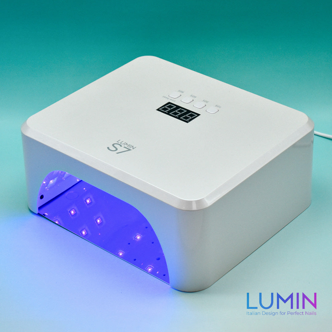 LUMIN S7 LAMPADA UV LED 60W con Display, Timer, Sensore automatico