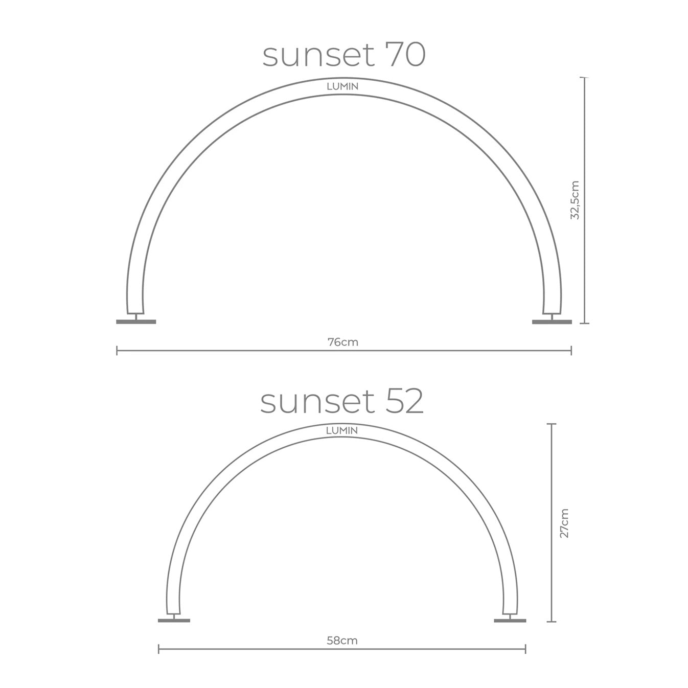 LAMPADA LUMIN SUNSET 52 - PINK