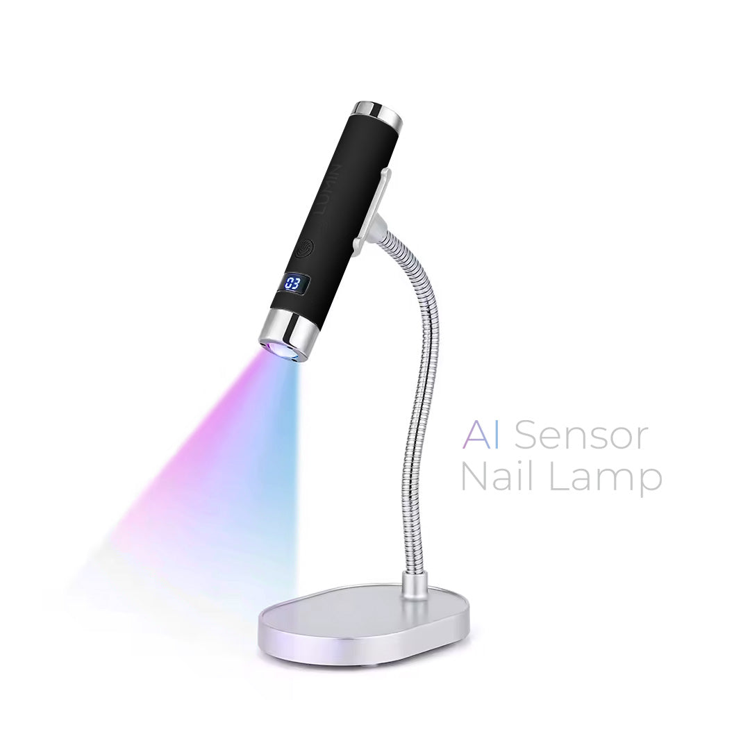 LUMIN A1 Lampada UV Led Portatile con AI 5W - NERO