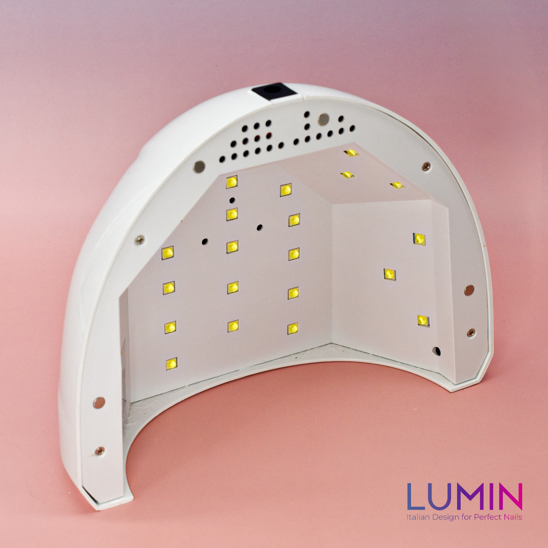 LUMIN S1 LAMPADA UV LED 48W con Timer, Sensore automatico