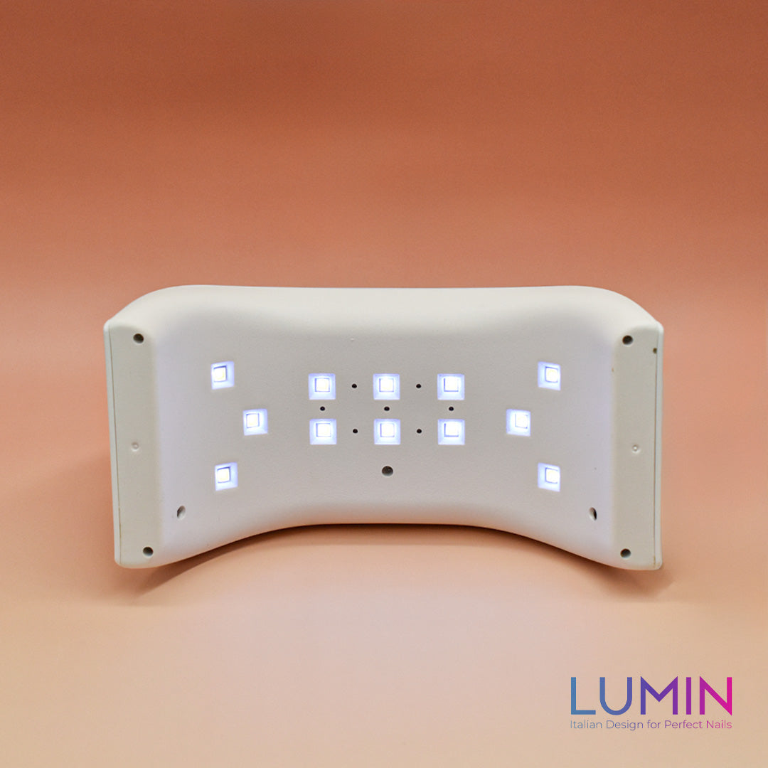 LUMIN S3 LAMPADA UV LED 24W compatta con Timer, Sensore automatico