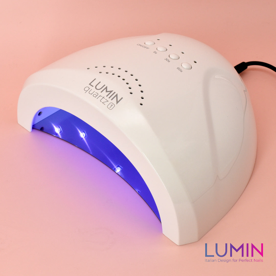 LUMIN QUARTZ Q1 UV LED 48W con Timer, Sensore automatico