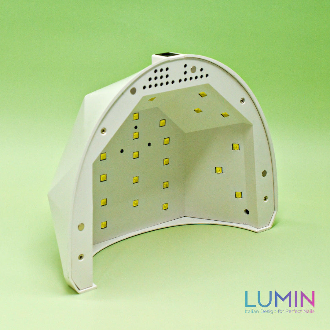 LUMIN S6 LAMPADA UV LED 48W compatta con Timer, Sensore automatico